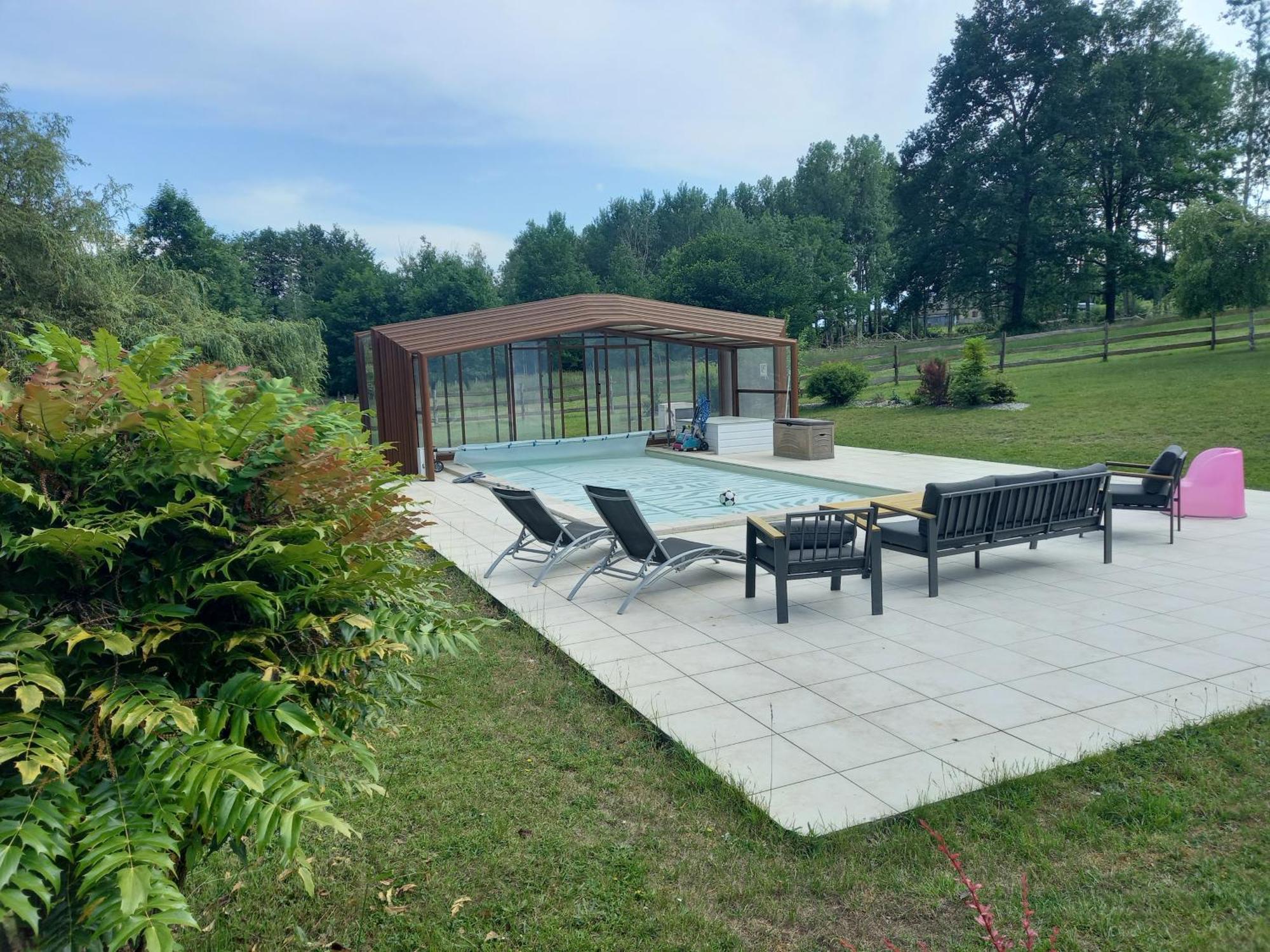 Le Grand-Lucé Chalet Au Coeur De La Nature מראה חיצוני תמונה
